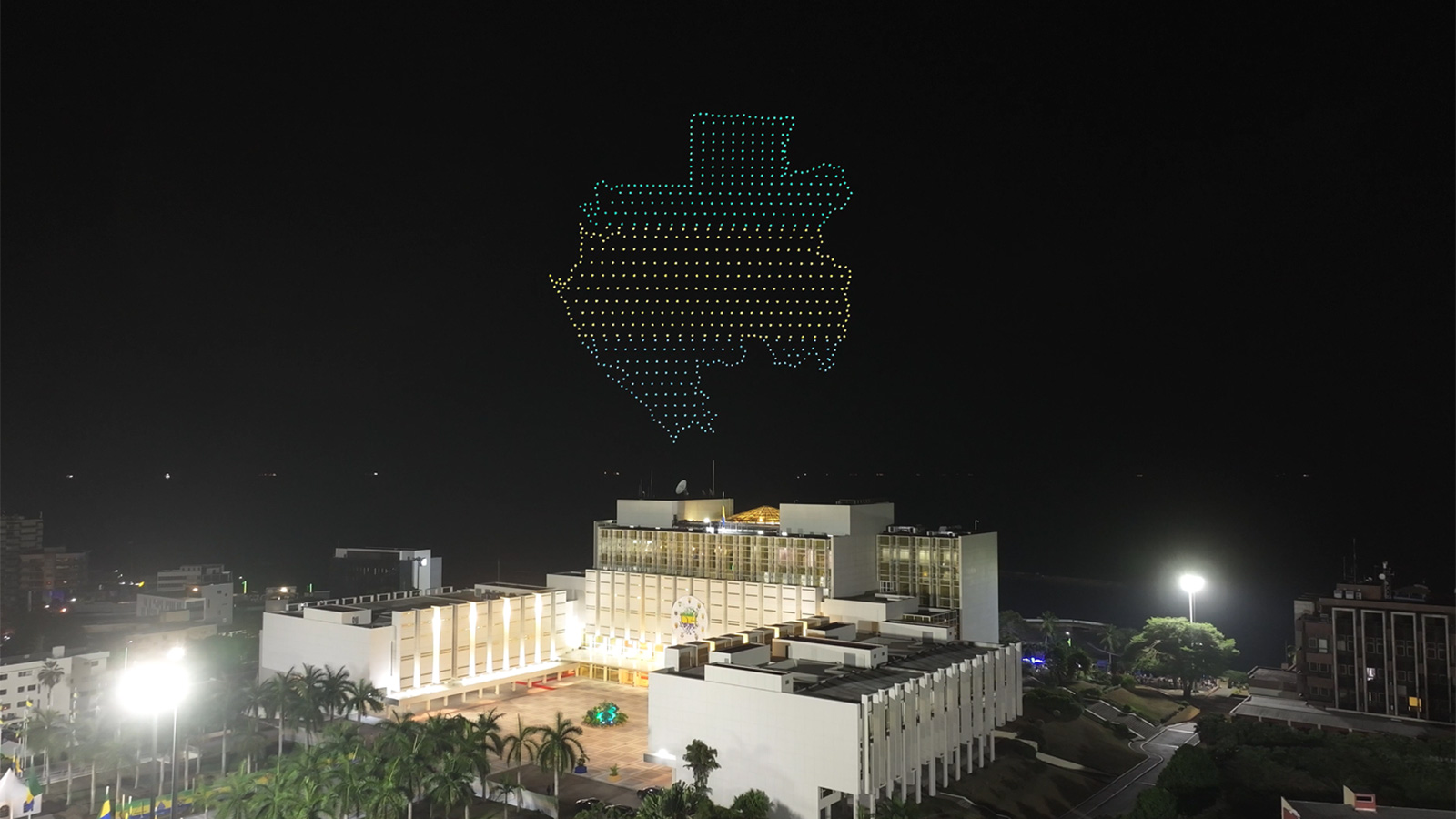 EFYI Powers Gabonese National Celebrations for Two Consecutive Years, as Drone Light Shows Illuminate African Skies (2)