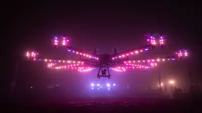Exploring the Future of Entertainment: How Pyro Drone Shows are Revolutionizing Live Events with Cutting-Edge Technology